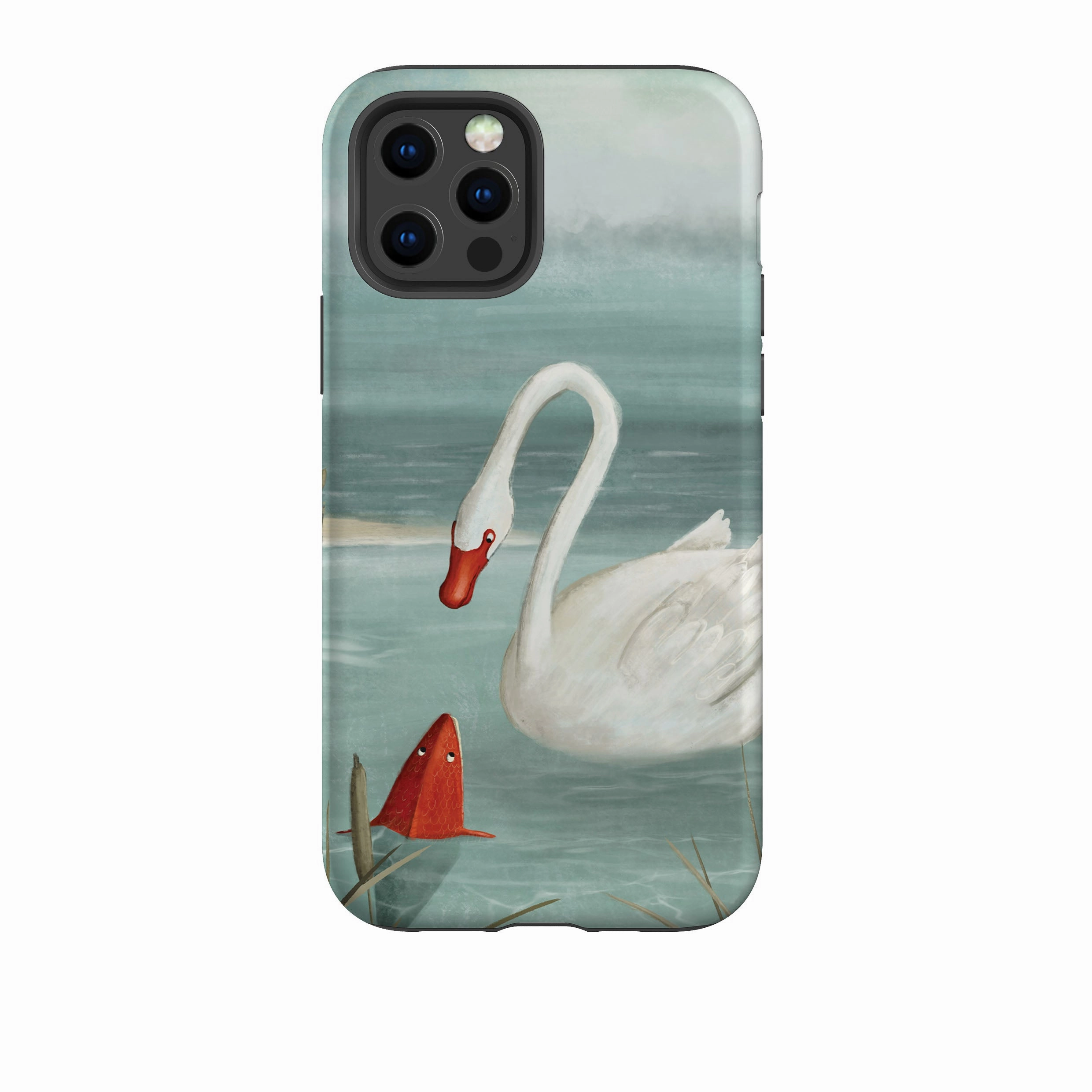 iPhone Tough Case - Swanfish By Maja Lindberg Minimal Grip