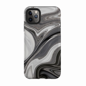 Soft Detail Flexible Material iPhone Tough Case - Swash (case does not glitter)