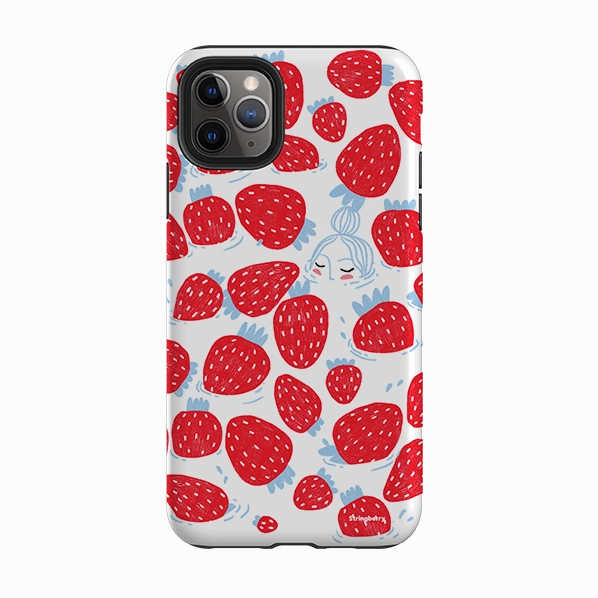 iPhone Tough Case - Take Time To Enjoy By Madalina Andronic Modern Pattern Style Refined Protection