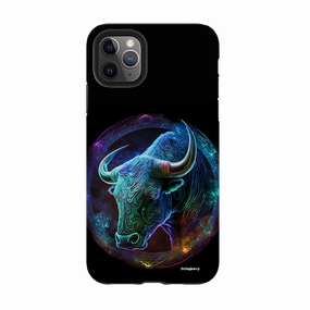 Sleek Texture iPhone Tough Case - Taurus