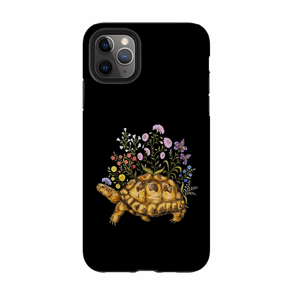 iPhone Tough Case - Tortoise By Catherine Rowe Protective Edge Durable Material