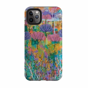 iPhone Tough Case - Trees By Claire West Comfort Edge Texture