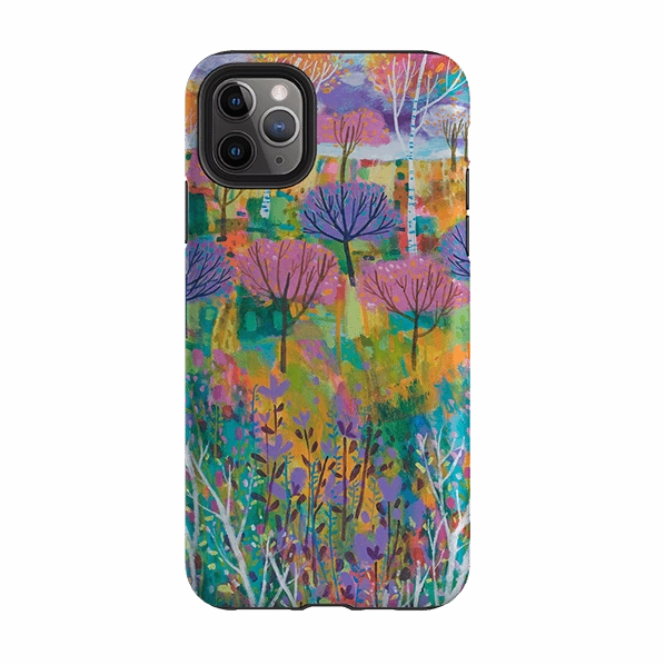 iPhone Tough Case - Trees By Claire West Gloss Touch