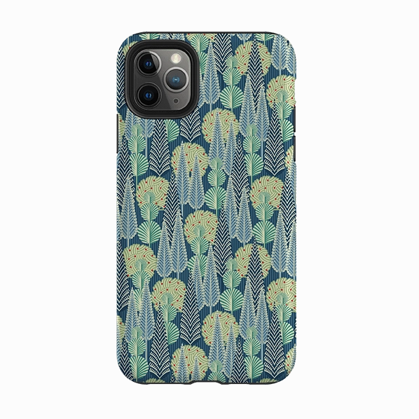 iPhone Tough Case - Trees By Cressida Bell Matte Edge Durable structure