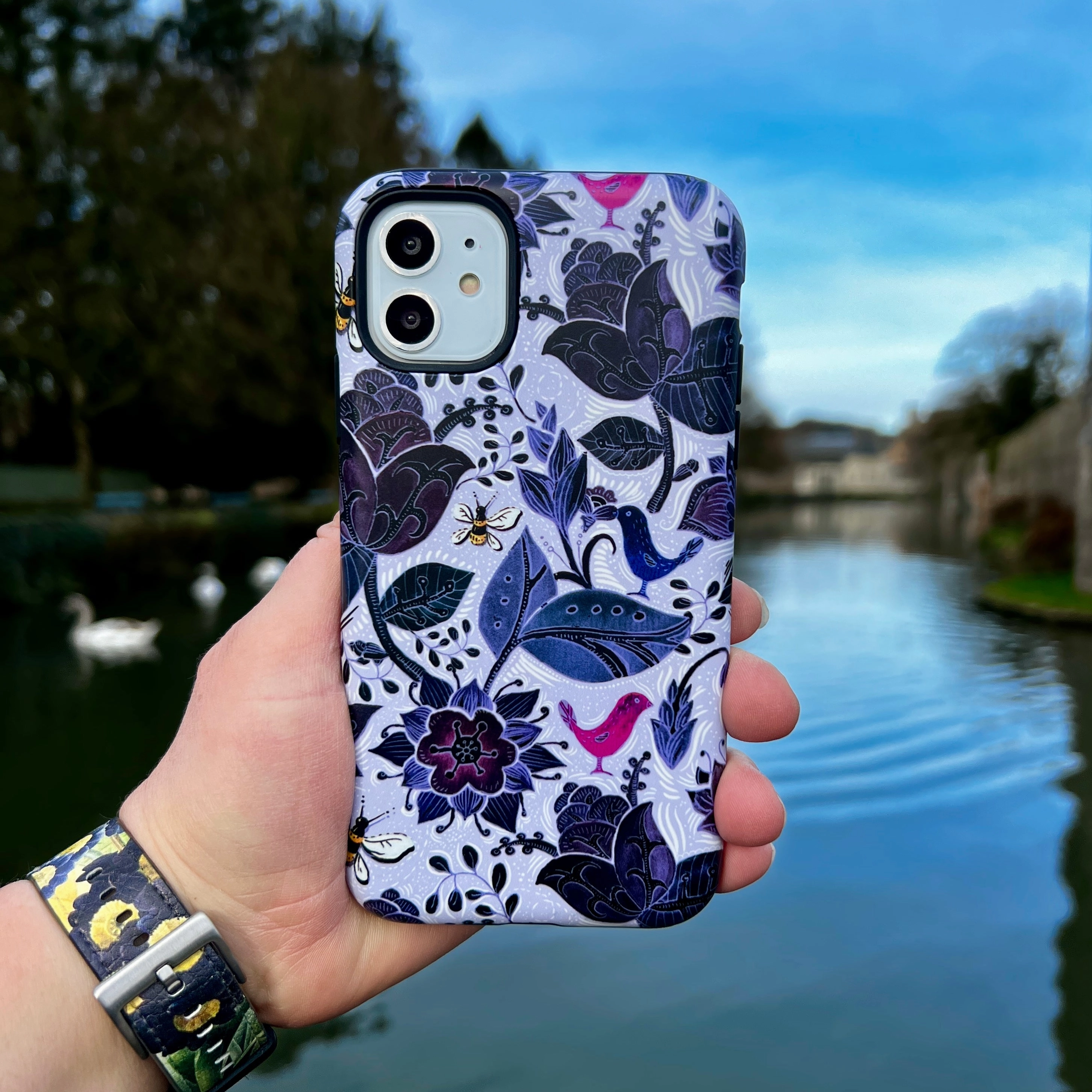 Work Essentials Elegant Pattern iPhone Tough Case - Tresco Abbey