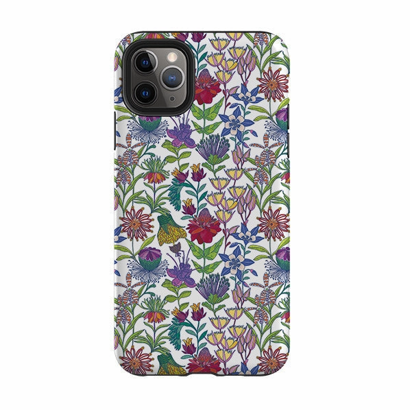 iPhone Tough Case - Tropic-1 By Natalie Pedetti Prack Refined Pattern Premium Shield