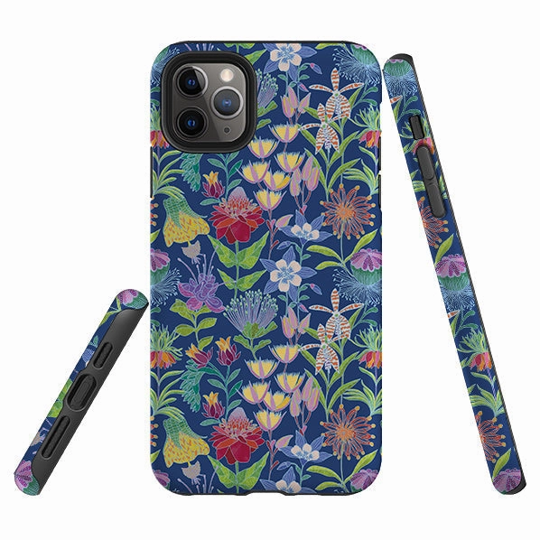 iPhone Tough Case - Tropic-3 By Natalie Pedetti Prack Trendy Texture Finish