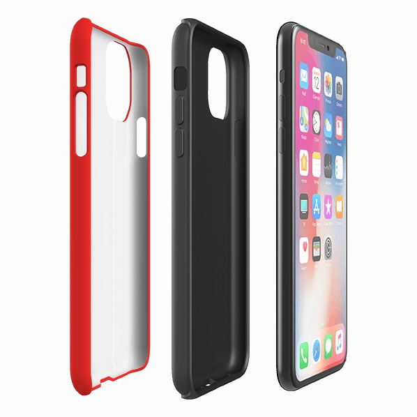 iPhone Tough Case - Tulips-1 Portable Case