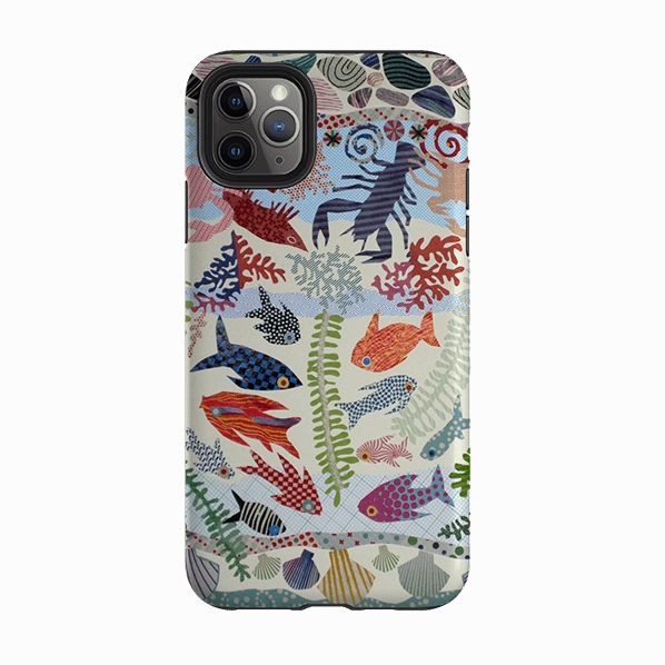 iPhone Tough Case - Underwater Life By Jane Robbins Slim Profiled Button Cover