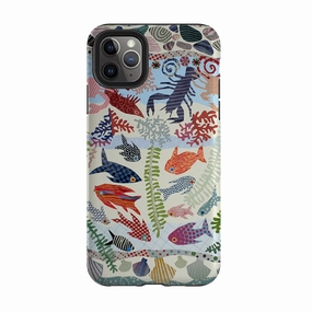 iPhone Tough Case - Underwater Life By Jane Robbins Slim Profiled Button Cover