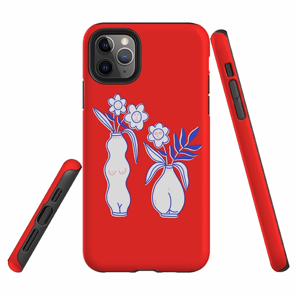 Protective Surface iPhone Tough Case - Vases