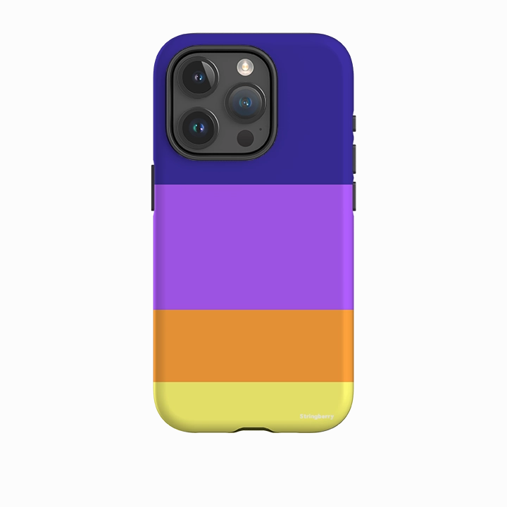 Outdoor Protection Glossy Look iPhone Tough Case - Vienna Chroma