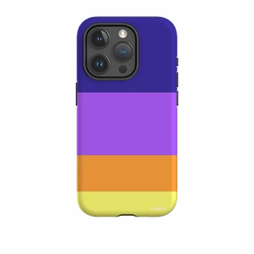 Refined Craftsmanship Shock absorption iPhone Tough Case - Vienna Chroma