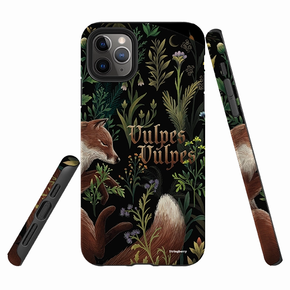 iPhone Tough Case - Vulpes Fox By Anna Stead Subtle Touch
