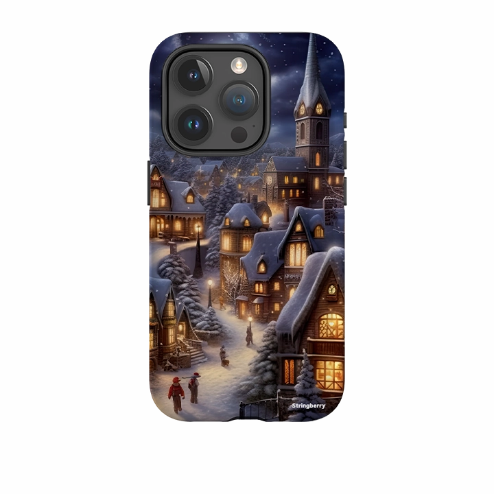 daily protection anti fingerprint iPhone Tough Case - Waiting For Xmas