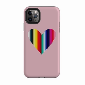 Protective Form Fit Handheld device iPhone Tough Case - Warm Heart By Kitty Joseph