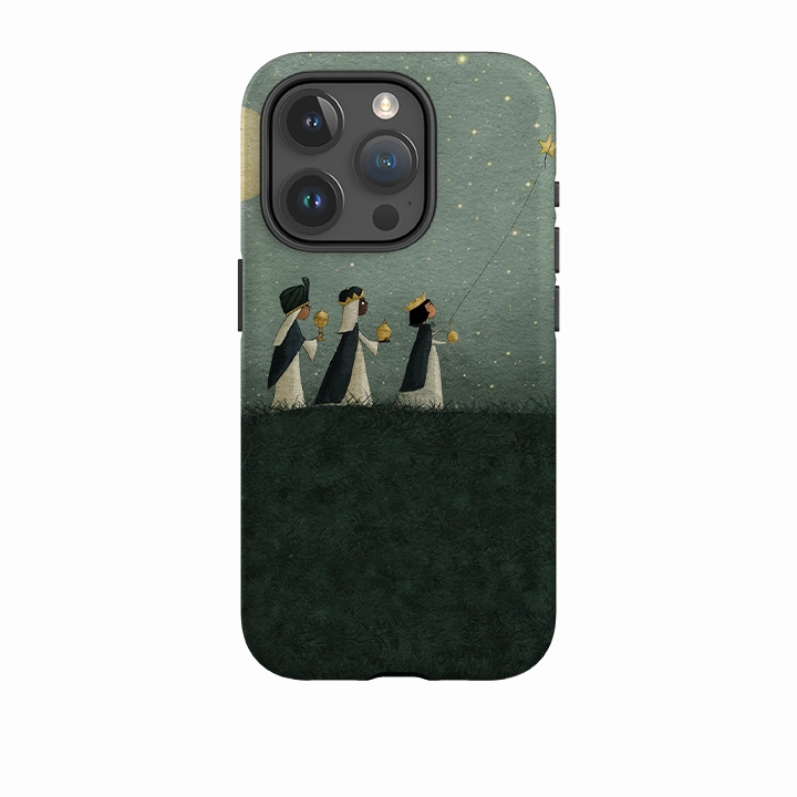 Fashion Choice iPhone Tough Case - We Three Kings By Maja Lindberg