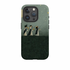 Portable Accessory Frosted surface iPhone Tough Case - We Three Kings By Maja Lindberg