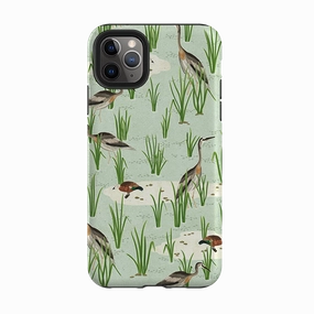 iPhone Tough Case - Wet Lands By Katherine Quinn Soft Cushion Tough Frame