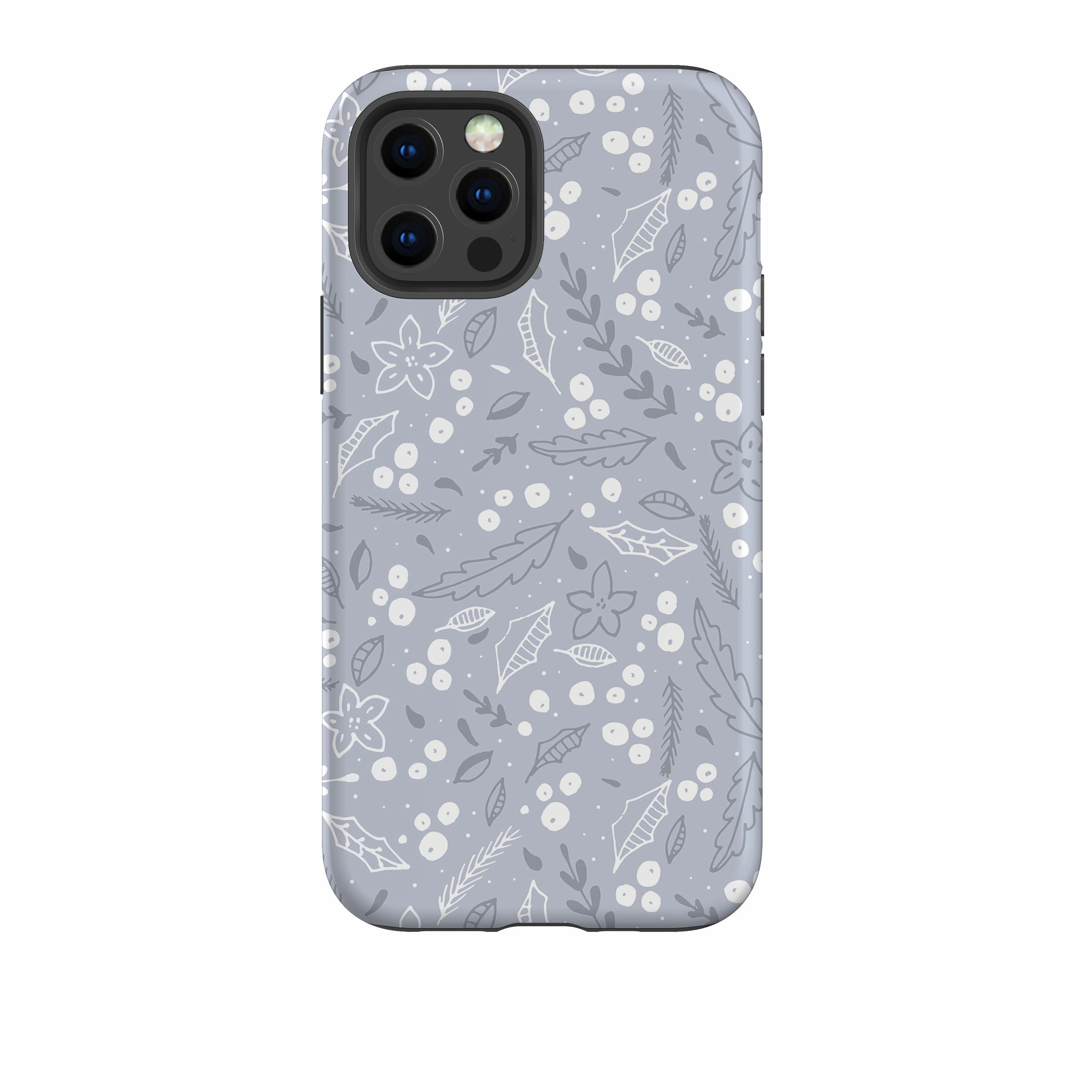 Shock Surface Layer iPhone Tough Case - White Xmas