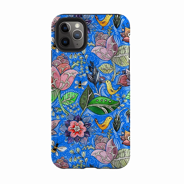 Gloss Finish Texture Compact Design iPhone Tough Case - Wingfield