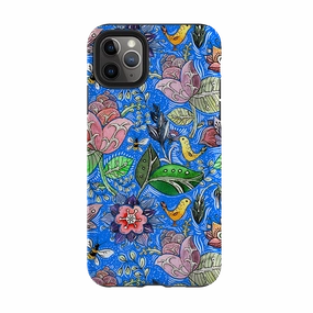 Gloss Finish Texture Compact Design iPhone Tough Case - Wingfield