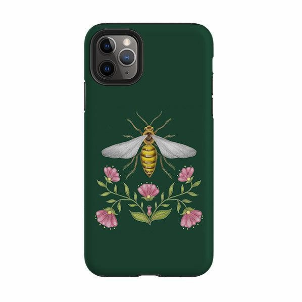 Bold Look Eco Friendly iPhone Tough Case - Wings Of Freedom Emerald By Catherine Rowe