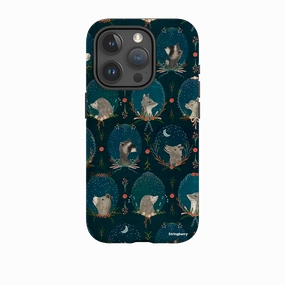 iPhone Tough Case - Winter Collage By Katherine Quinn Polished Style Bold colors