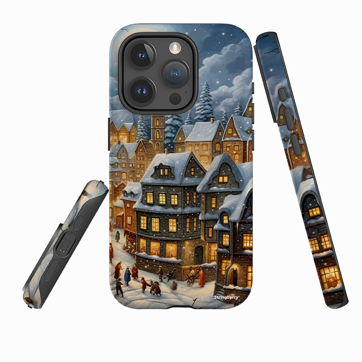 Minimal Aesthetic iPhone Tough Case - Winter In Salisbury