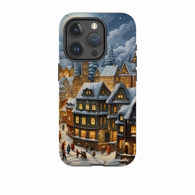 iPhone Tough Case - Winter In Salisbury Flexible Detail Design