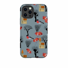 iPhone Tough Case - Winter Landscape Smooth Pattern Finish