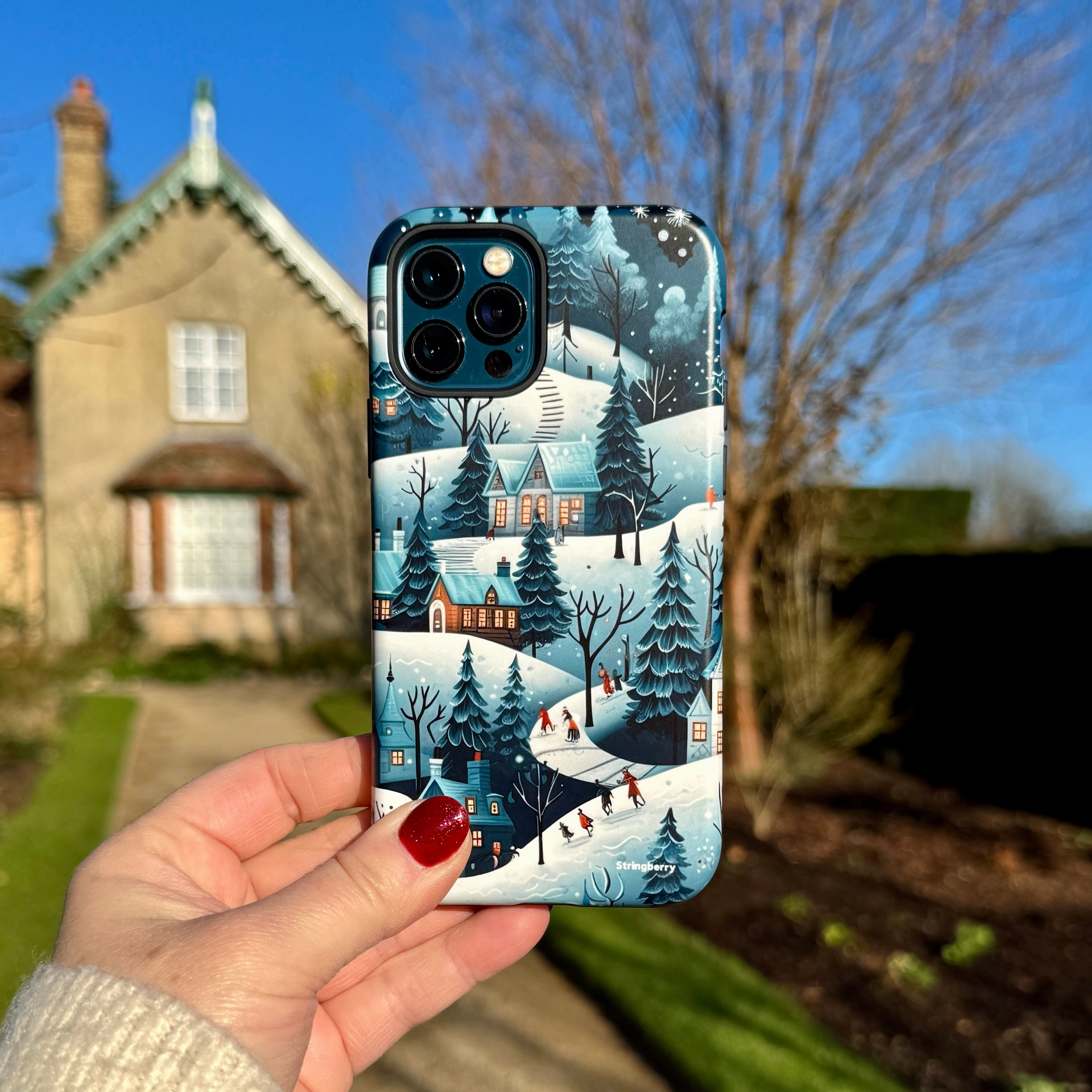 Matte Detail iPhone Tough Case - Winter Wonderland VI
