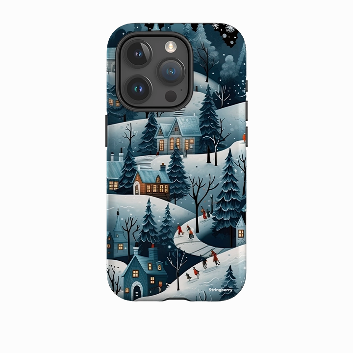 iPhone Tough Case - Winter Wonderland VI Soft coating