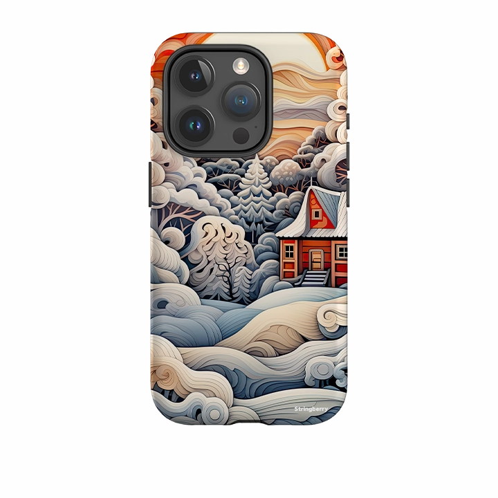 iPhone Tough Case - Winter World IV Protective Quality Compact Protection