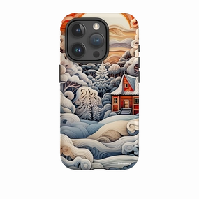 iPhone Tough Case - Winter World IV Protective Quality Compact Protection