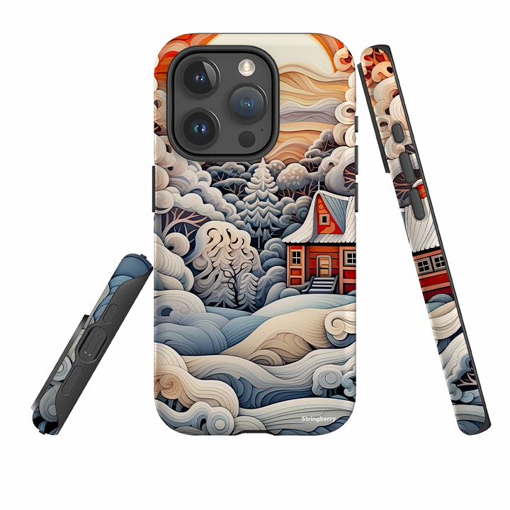 iPhone Tough Case - Winter World IV Hybrid Touch