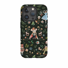 Soft Edge Texture Minimal Texture iPhone Tough Case - Xmas Cheer