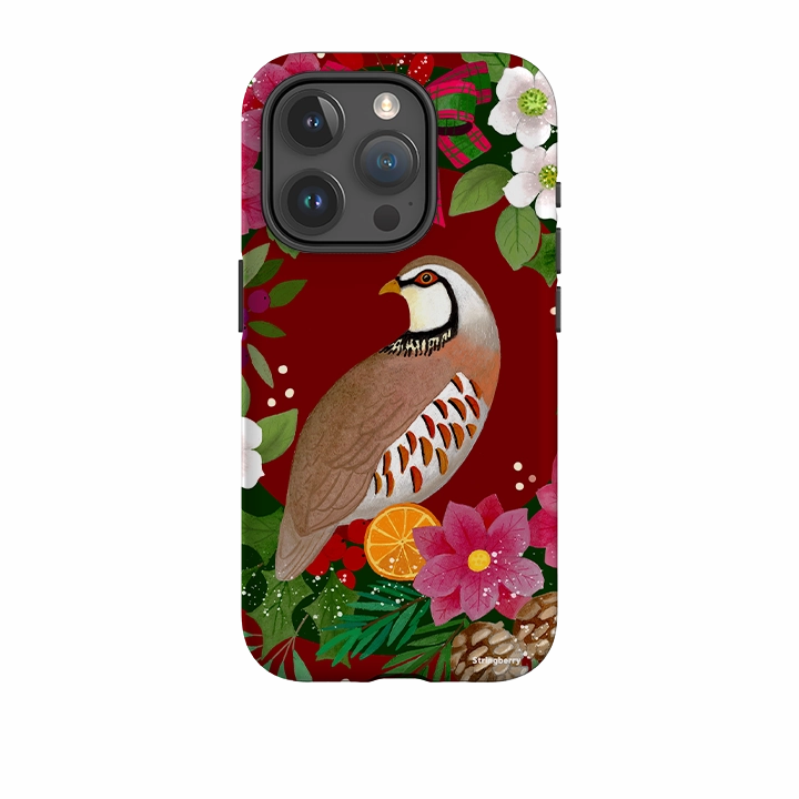 Luxury Grip Office Accessory iPhone Tough Case - Xmas Forever By Bex Parkin