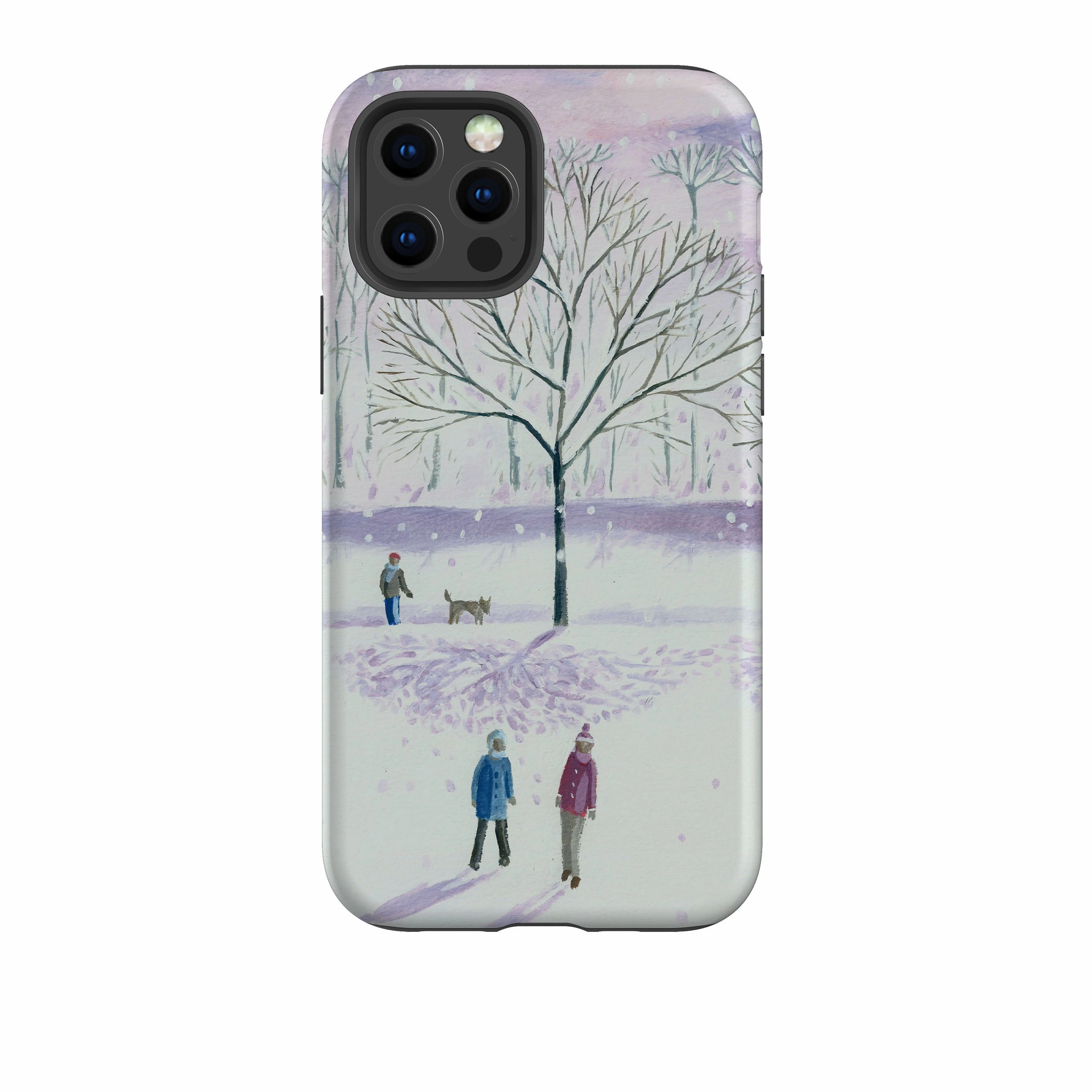 iPhone Tough Case - Xmas Park By Mary Stubberfield Protective cover Refined Pattern