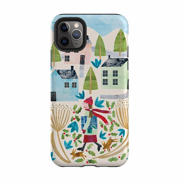 iPhone Tough Case - Xmas Presents By Tracey English Elegant Pattern Design Urban Texture