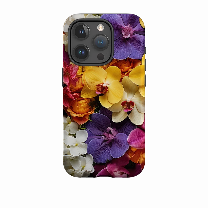 iPhone Tough Case -Lewes Floral III Smart Accessory Lightweight Frame