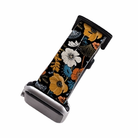 Rugged Modern Design Jazz Floral IV Apple Watch Strap