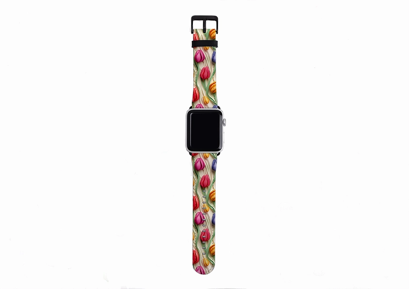 Leiden Tulips Apple Watch Strap Outdoor Performance Fit