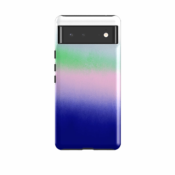 Google Tough Case -  Rainbow Haze By Kitty Joseph Hybrid Texture Layer Edge Shield