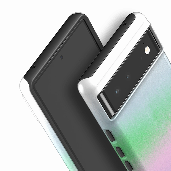 Modern Texture Build Stylish Touch Google Tough Case -  Rainbow Haze By Kitty Joseph