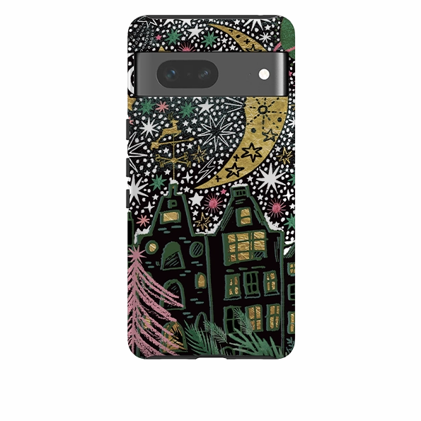 Google Tough Case - Night Before Xmas II By Emma Frances Grant Water Resistant