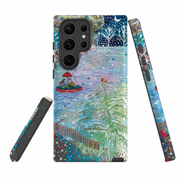 Light Form Samsung Tough Case - A Wee Winter Harbour By Emma Frances Grant