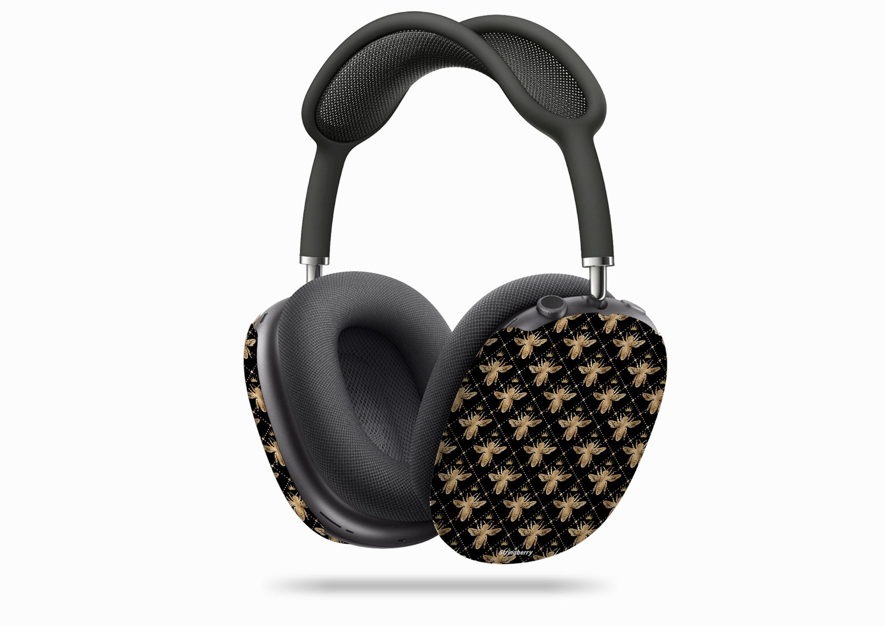 compact design earbuds case designer airpods cover Queen Bees Airpod Max Case