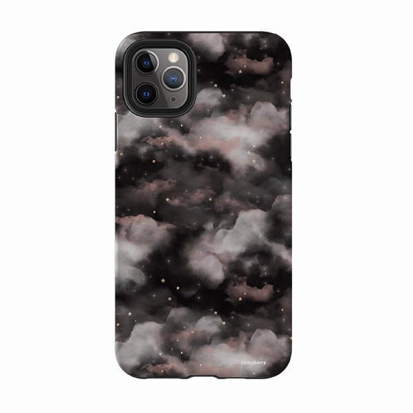 Flexible Edge Luxury Accent iPhone Tough Case - Evening Skies