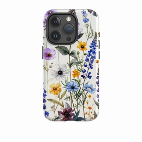 iPhone Tough Case - Westend Floral Soft Surface Design